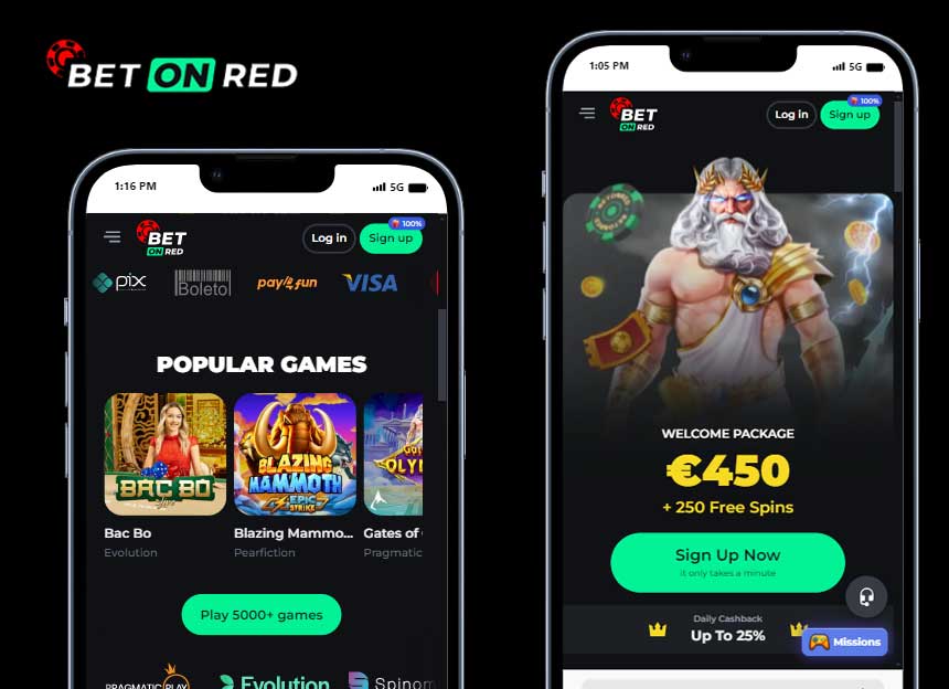 BetOnRed začal nabízet online hazardní hry v roce 2022